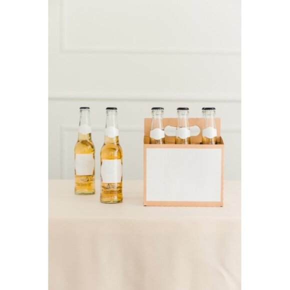 LOT of 6 Weddingstar Kraft Paper Caddy Divided NEW! 5165-24 - Picture 4 of 4